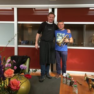 Hub van Laar en Dillian Davidkov