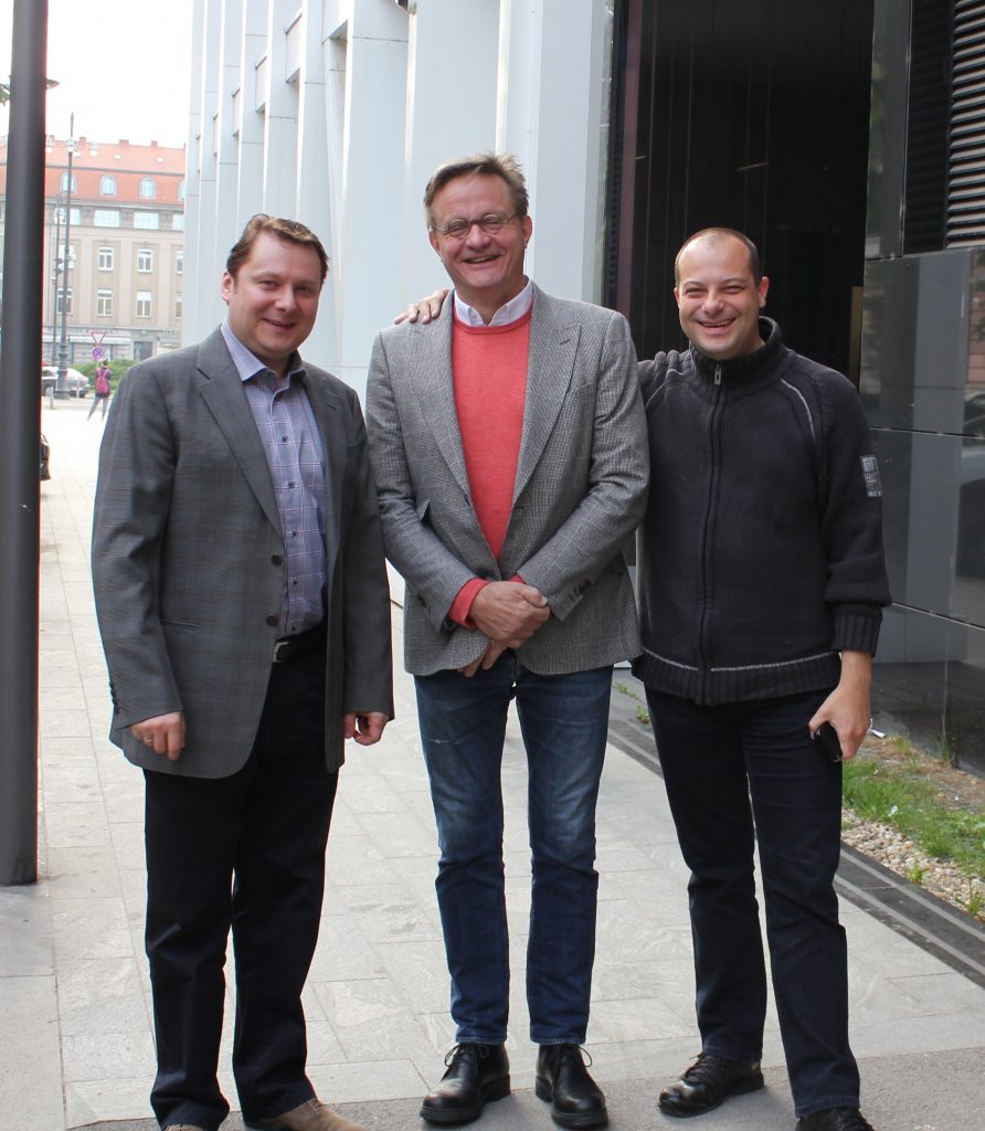 Andrei Kavalinski, Hub van Laar and Tomislav Špoljar